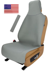 VSHIELD front seat cover full view protecting upholstery and repelling spills