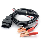 VSTM front 16‑pin OBDII connector showing secure fit and reliable contact