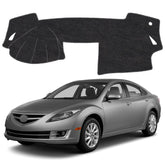 VTVWNM front view showing tailored fit and finished edges, protects dashboard