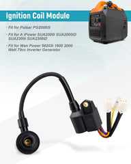 Vudajuley ignition coil connector close-up highlighting secure electrical fit and easy install