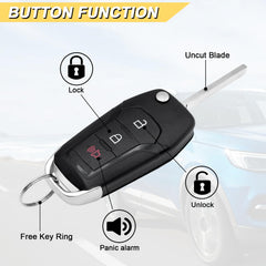 Vurkcy close-up of buttons and plastic finish for easy tactile identification and durability