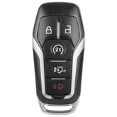 Vurkcy front view of key fob showing buttons and OEM-style layout for easy replacement