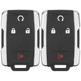 Vurkcy front view of key fob showing 4 buttons and OEM fit