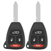 Vurkcy front view of two fobs showing button layout and quick replacement benefit