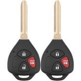 Vurkcy front view of remote showing buttons and OEM-style design for reliable control