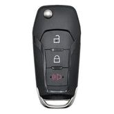 Vurkcy front view of remote showing buttons, clarity for quick identification