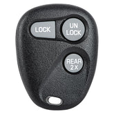 Vurkcy front view of key fob showing buttons and brand, restores remote control