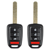 Vurkcy front view of two fobs showing button layout and quick replacement benefit