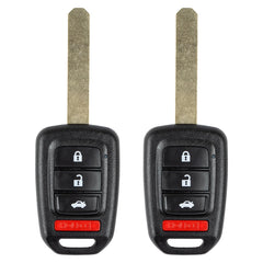 Vurkcy front view of two fobs showing button layout and quick replacement benefit