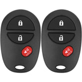 Vurkcy front view of two replacement fobs showing factory-style look and immediate usability