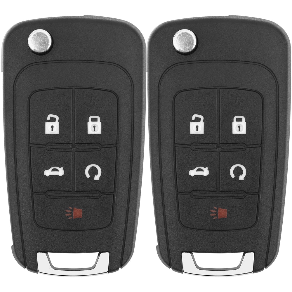 Vurkcy front view of two key fobs showing button layout and usability