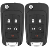 Vurkcy front view of two key fobs showing button layout and usability