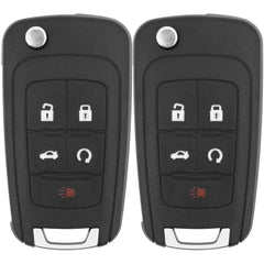 Vurkcy front view of two key fobs showing button layout and usability