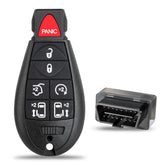 Vurkcy front view key fob showing buttons and brand for easy replacement