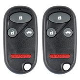 Vurkcy front view of two key fobs showing correct button layout and fit