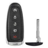 Vurkcy front view of replacement fob showing button layout and fit