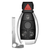 Vurkcy front view of key fob showing button layout for easy identification