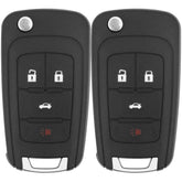 Vurkcy key fob front view showing buttons and OEM-style design for easy replacement