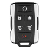 Vurkcy front view of key fob showing button layout and precise fit