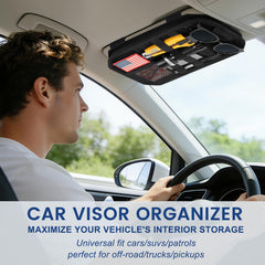 Vutirp open zippered compartment holding documents for secure storage