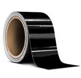 VViViD+ front roll showing piano black finish and ready-to-use appeal
