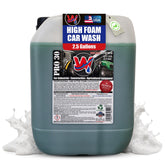 W Wash Chems front label on 2.5 gallon jug showing product identity and use