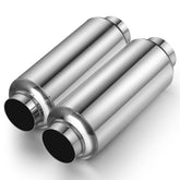 WABUILTOWN resonator front view showing polished housing and inlet