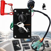 Wadoy front panel key switch showing clean face and easy-read labels, improves control