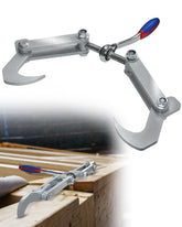 WADYDZMFCF front view showing full puller and hooks for precise timber alignment