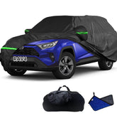 WAJIJI front view fitted on RAV4 showing full coverage and weather protection