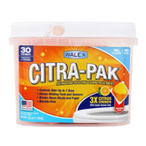 Walex front packaging showing 30-pack and citrus scent benefit
