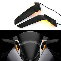 WALIPILUSI front view mounted on BMW S1000RR showing sport look and improved visibility