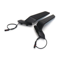 WALIPILUSI LED turn signal illuminated showing bright visibility at night
