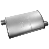 Walker DRiV muffler front profile showing fit and corrosion resistance