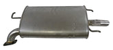 Walker muffler front view showing casing and finish for durable replacement