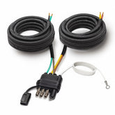 WALSIO front male 4‑way flat connector showing secure fit and easy hookup