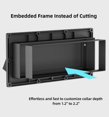 WanDwel auto-flap and travel lock detail preventing rattle and securing flap