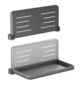 WanDwel front view of mounted shelf showing sleek wall-mounted advantage