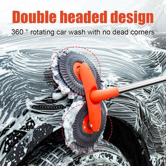 Wang Damai extended long handle showing telescopic reach, benefits high-reach access