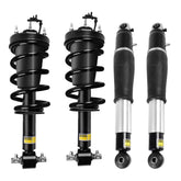WANKECAR front strut assembly front view showing fit and mounting ease
