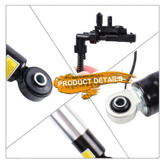 WANKECAR rear shock assembly side profile highlighting OEM-style fitment