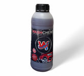 W front label showing product name and 32 oz size, clear branding benefit