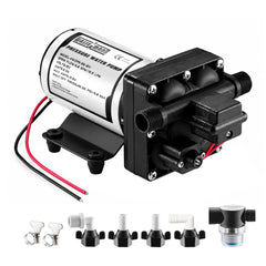 wassermann front view pump assembly showing compact design and easy fit