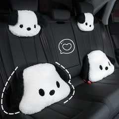 WASTROYAL headrest mounted on seat demonstrating neck support