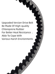 Wasydy belt installed on scooter pulley illustrating proper fit and smoother power transfer