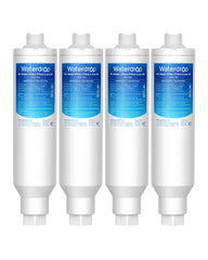 Waterdrop front view of inline filter showing compact housing and connectors benefit portability