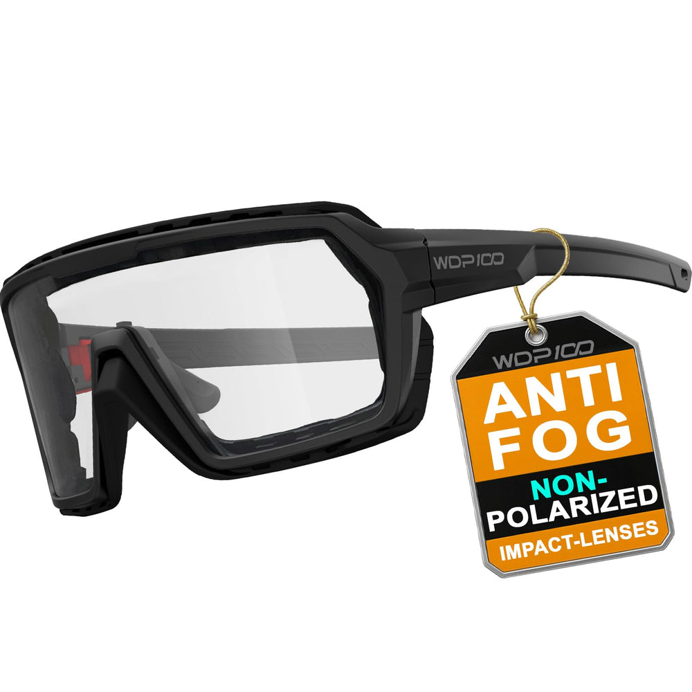 WDP100 front view showing wide wraparound lens for expanded vision
