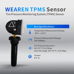 WEAREN valve stem assembly view demonstrating secure fit and leak prevention