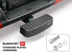 WeatherTech close-up of textured step surface for secure traction benefit