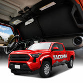 weektic front packaging for Tacoma showing model fit benefit